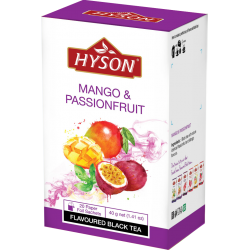 Hyson Herbata Czarna Mango i Marakuja 20 torebek
